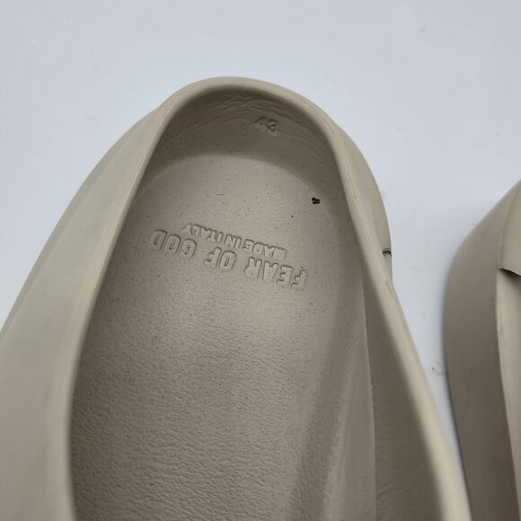 Fear Of God The California 1.0 Greige FG80-100EVA Mens US 10 EU 43 shoes slipper - Picture 5 of 11